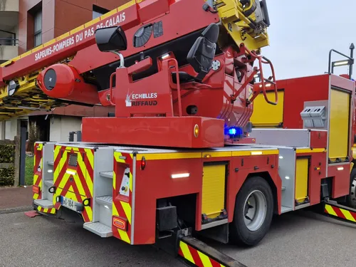 Grande échelle à Dunkerque, il s'agissait d'une fausse alerte