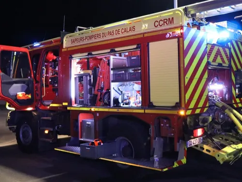 Un incendie a frappé une friterie à Coquelles