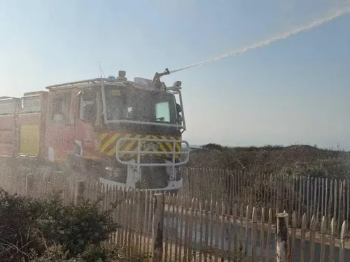 Incendies entre Dannes et Neufchâtel-Hardelot : les pompiers...