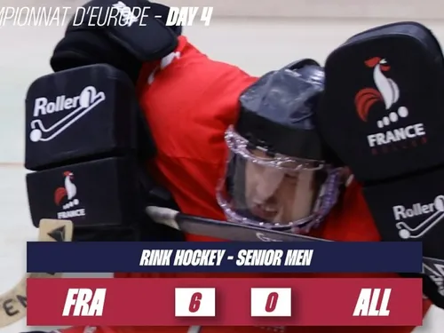 Rink-hockey : l'Equipe de France dans le dernier carré de l'Euro