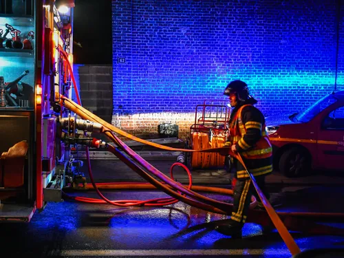 Calais : la cuisine d'un appartement du 13ème étage a pris feu