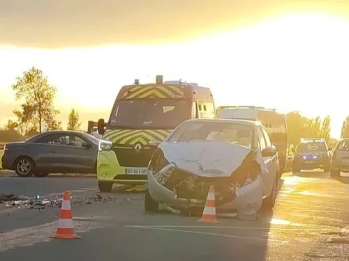 Collision à Sainte-Marie-Kerque : deux femmes blessées transportées...