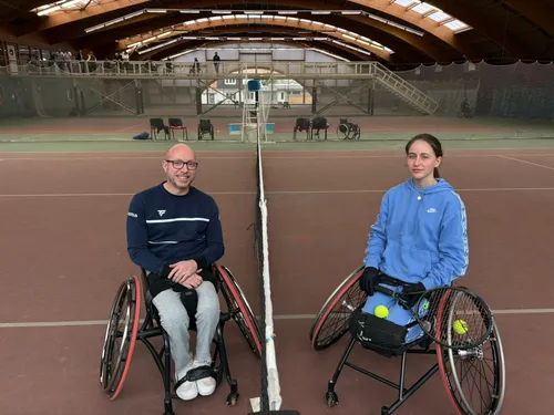 Une future star du paratennis au tournoi de Dunkerque