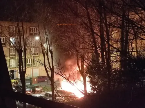 Boulogne : quatre voitures en feu cette nuit