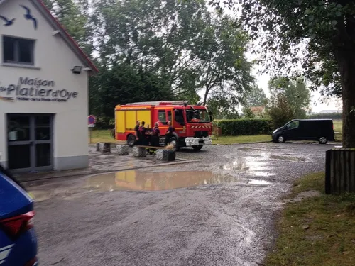 Oye-Plage : la foudre frappe les toilettes publiques de la Maison...