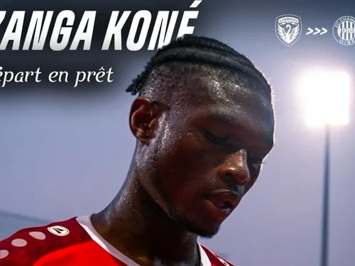 Foot : Zanga Koné quitte Boulogne, il va être prêté