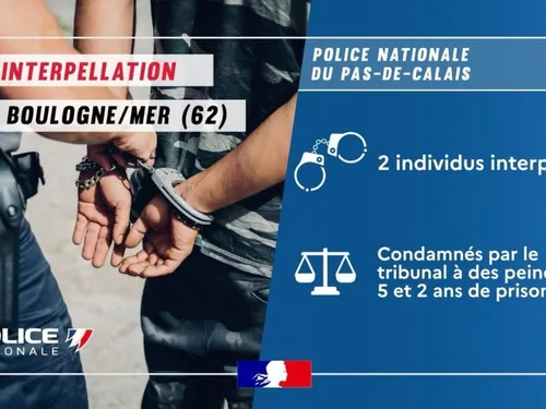 Boulogne-sur-Mer : de la prison pour deux Boulonnais auteur de six...