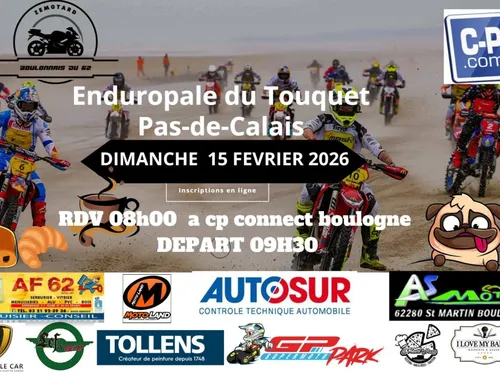 Boulogne / Le Touquet : Convoi de motards ce dimanche matin 