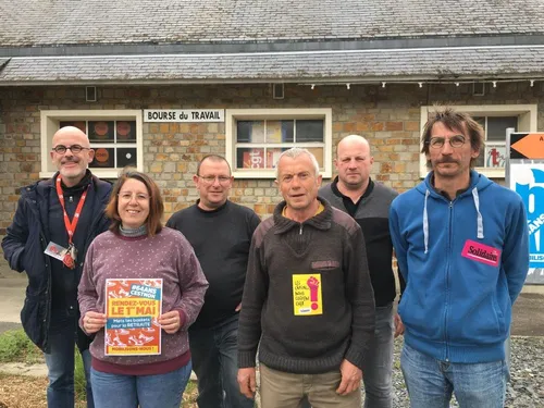 1er Mai : une manifestation devant les monuments aux mineurs morts...