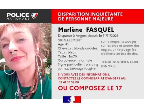 Angers. Un rassemblement pour faire avancer la recherche de Marlène...