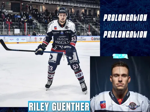Riley Guenther prolonge chez les Ducs d'Angers