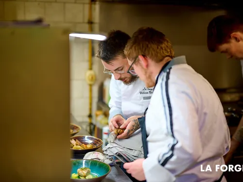 Salon de l'Agriculture. Le chef mayennais William Blondel met à...