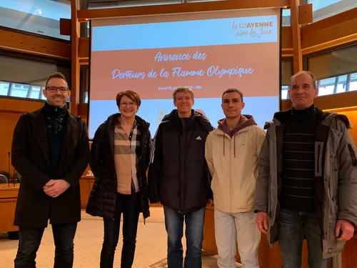 Mayenne. On vous présente les porteurs de la Flamme olympique dans...