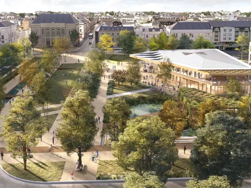 Laval : la place du 11-Novembre va devenir un lieu de convivialité