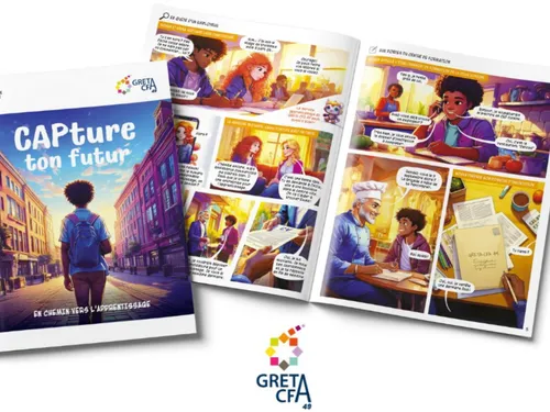 Le GRETA-CFA 49 mise sur la bande dessinée pour changer le regard...