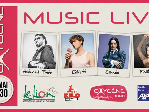 Oxygène Music Live : Gagnez vos invitations pour le 14 Mai !