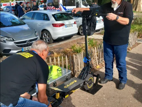 Cholet. Onze trottinettes électriques saisies après un contrôle 