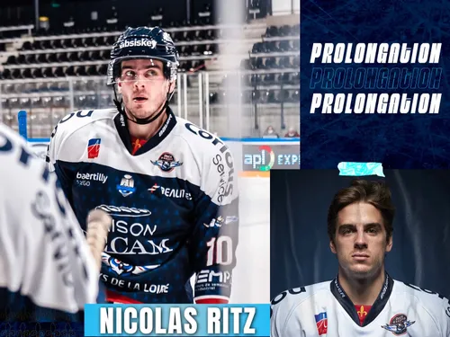 Nicolas Ritz prolonge chez les Ducs d'Angers 