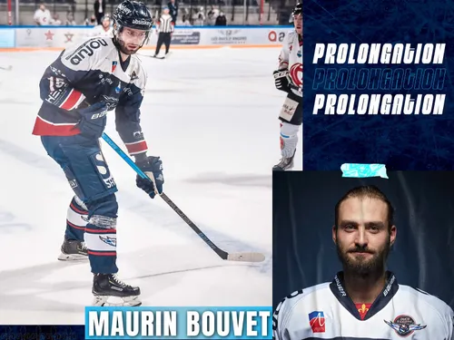 Deuxième saison chez les Ducs d'Angers pour Maurin Bouvet