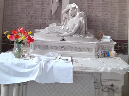 Angers. Une église saccagée, une plainte déposée