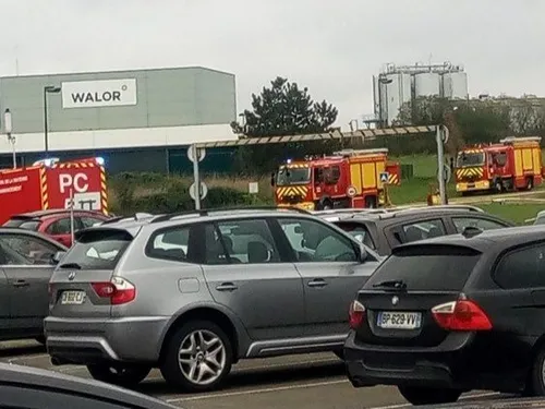 Laval. Un feu dans l'usine Walor, 3 blessés légers