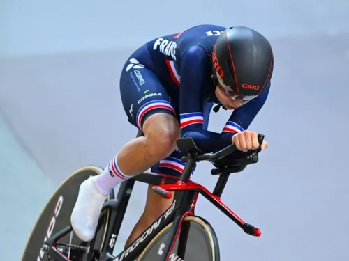Mondiaux de para-cyclisme sur piste. La Mayennaise Heïdi Gaugain en...