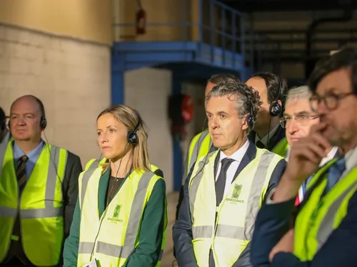 Laval. Le ministre Christophe Béchu veut accélérer le recyclage...