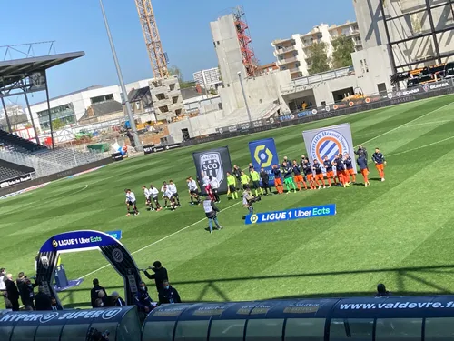 Angers Sco et Montpellier se neutralisent à Raymond-Kopa