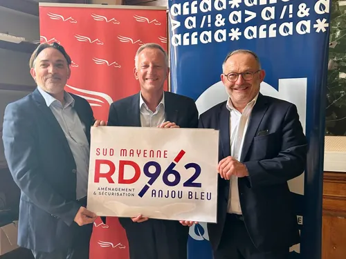 La route entre Le Lion d'Angers et Laval va bientôt passer à 90 km/h