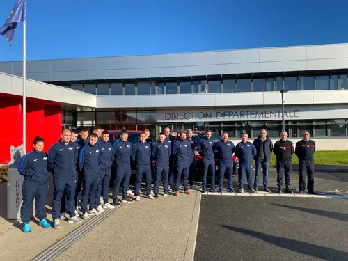 Des pompiers de la Mayenne s'envolent pour les championnats de...