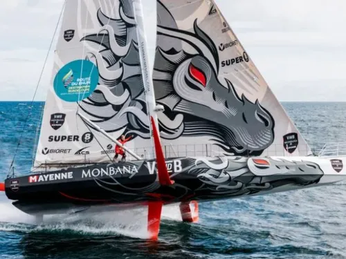 Transat Jacques Vabre. Avarie pour le bateau mayennais...