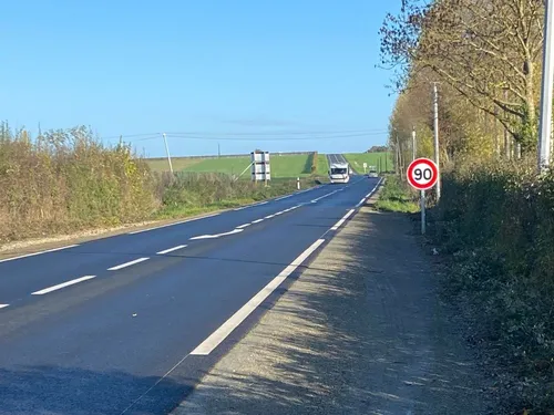 La RD 923 entre Segré et Saint-Sauveur-de-Flée passe officiellement...