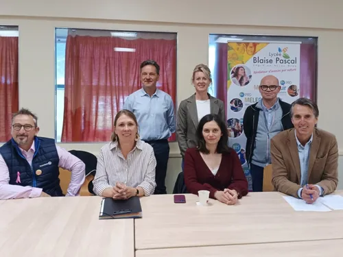 Segré. Le lycée Blaise-Pascal renforce ses liens avec les...