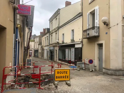  Segré. Les travaux des rues Victor Hugo et Pasteur ont débuté 