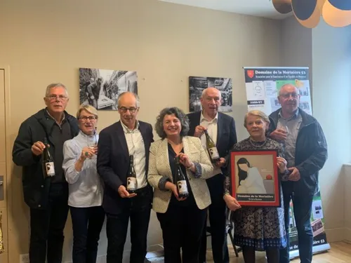 Saint-Denis-d'Anjou. L'unique vignoble mayennais du Domaine de la...