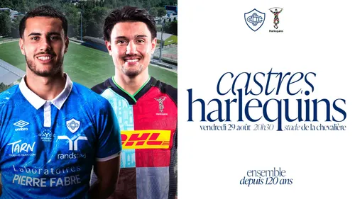 TARN: un choc européen avec le match CO-HARLEQUINS ce vendredi soir...