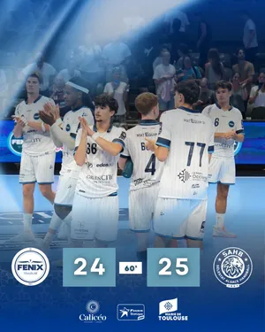 HAUTE-GARONNE: le Fénix Toulouse Handball battu ce jeudi soir par...