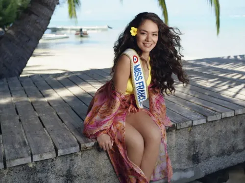 Hinaupoko Devèze, Miss France 2026, au cœur de Cannes