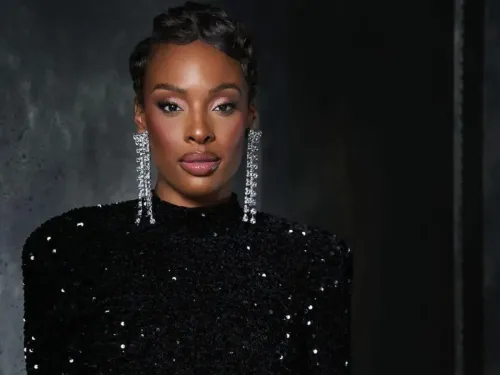 Angélique Angarni-Filopon au casting de Danse avec les stars