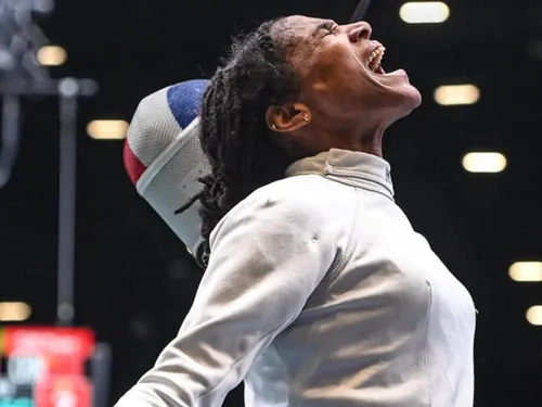 Marie-Florence Candassamy, nouvelle championne du monde d’escrime
