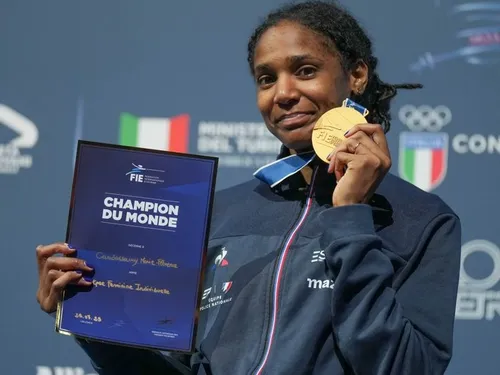 Escrime : Marie-Florence Candassamy devient n°1  mondial... 
