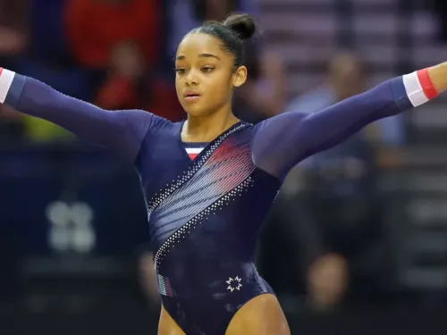 MELANIE DE JESUS DOS SANTOS VA REPRENDRE LA GYMNASTIQUE EN MARTINIQUE 