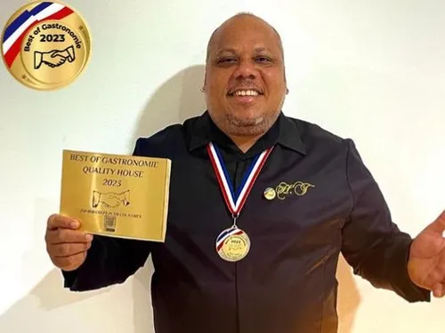 Le chef Martiniquais Hervé Thamar distingué parmi les meilleurs au...