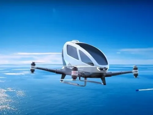 Voyager à travers les îles des DOM TOM en taxi volant : bientôt une...