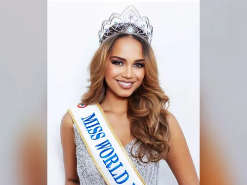 INDIRA AMPIOT REPRESENTERA LA FRANCE A MISS MONDE 