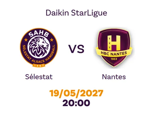Match SAHB / Nantes