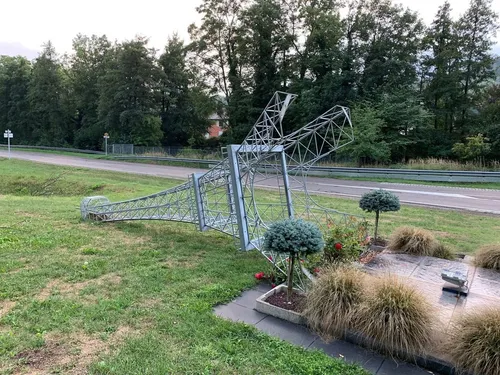 La Tour Eiffel de Buhl vandalisée