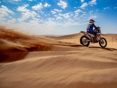 Masevaux : le 2ème Dakar pour Mathieu Troquier