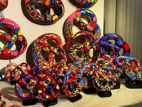 Lampertheim : des bretzels transformés en œuvres d’art