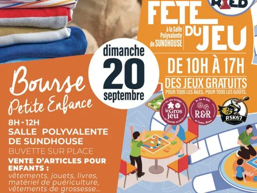 Bourse petite enfance et fête du jeu